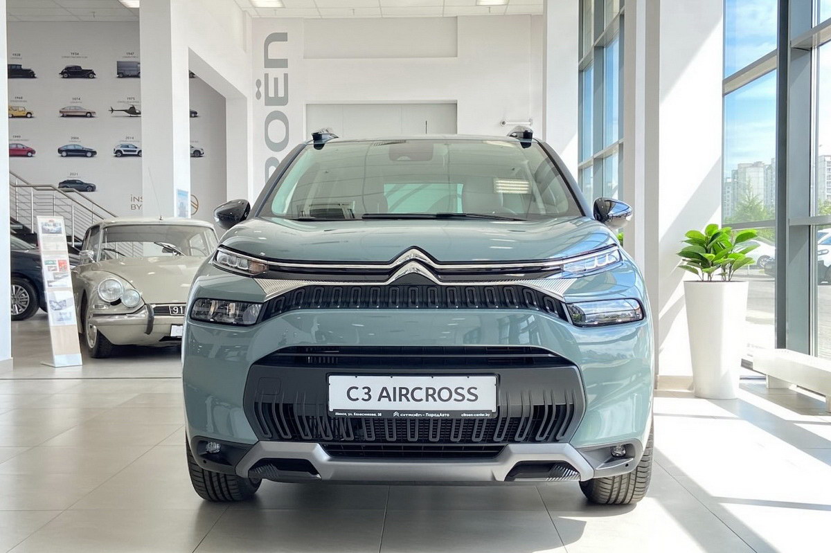 Обновленный Citroen C3 Aircross - уже в Минске