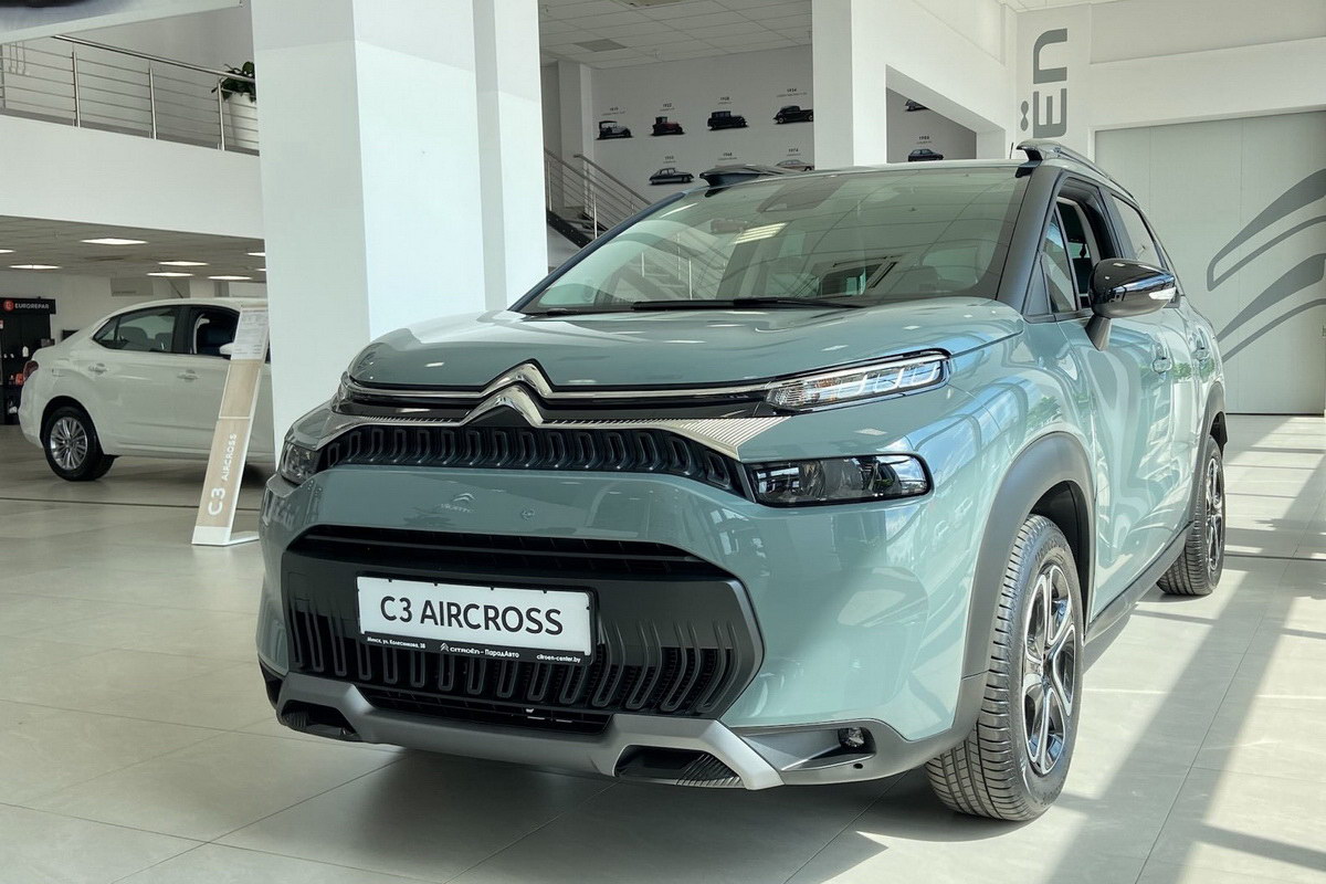 Обновленный Citroen C3 Aircross - уже в Минске