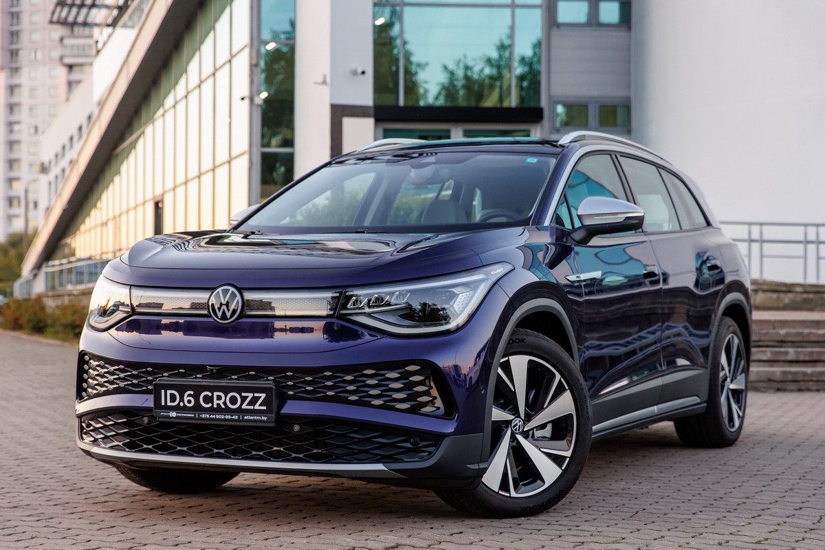 Новый электрический кроссовер Volkswagen ID.6 Crozz в наличии в Минске