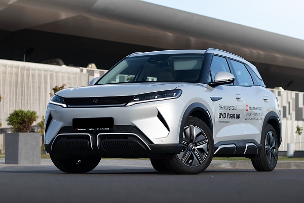 Новый BYD Yuan Up с русификацией и 3-летней гарантией - в наличии от 49 900 рублей
